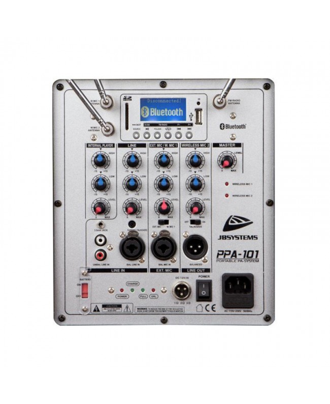 JB Systems PPA-101 Akkubetriebene PA-Lautsprecher