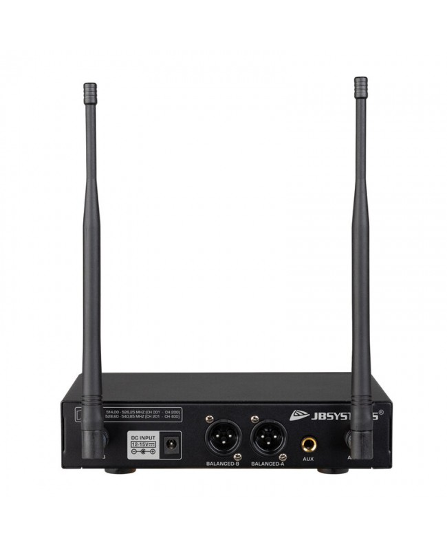 JB Systems HF-PRO TWIN DIVERSITY Ricevitori