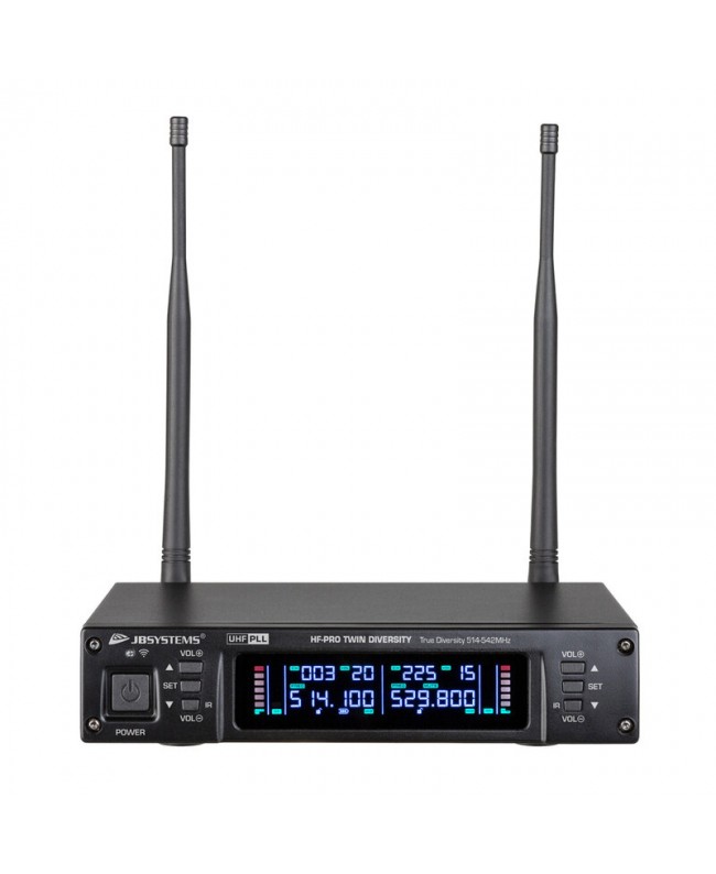 JB Systems HF-PRO TWIN DIVERSITY Ricevitori