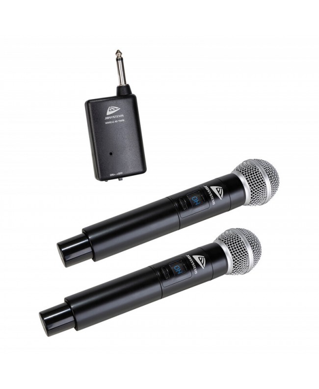 JB Systems WMIC-2.4G TWIN Handheld Wireless Systems