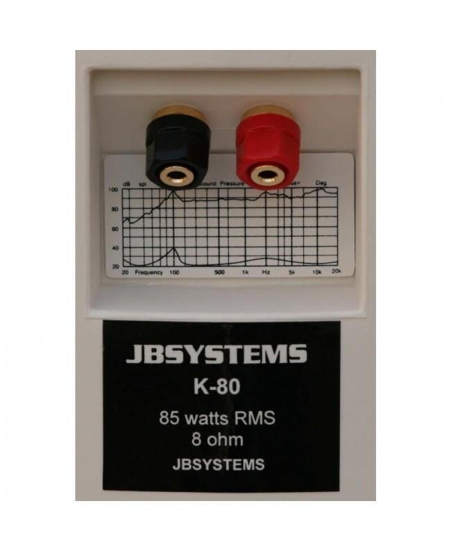 JB Systems K-80 White Outdoor Speakers