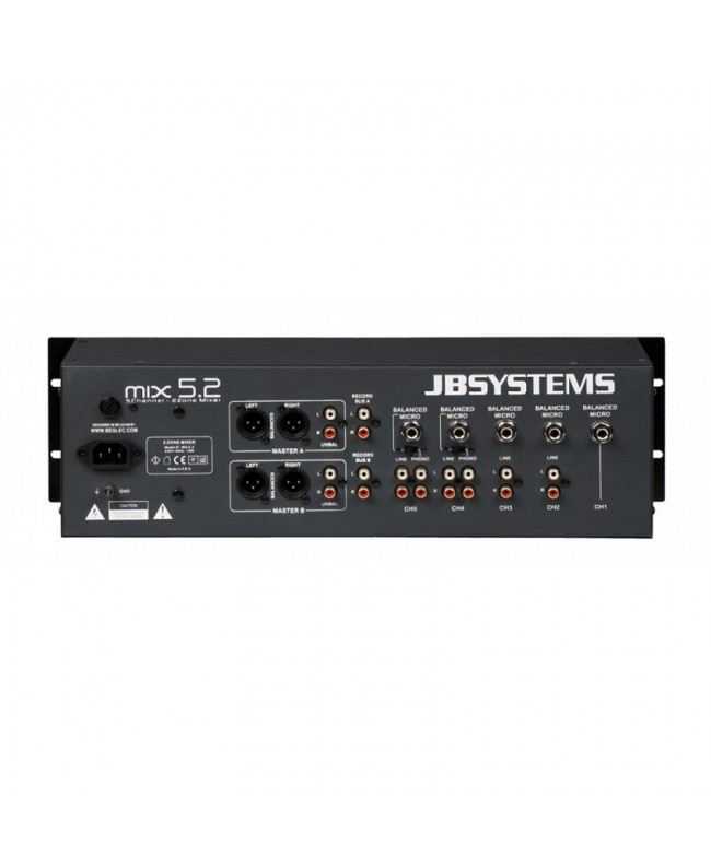 JB Systems MIX 5.2 Installationsmixer