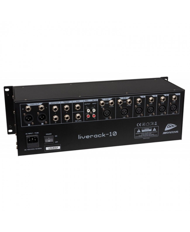 JB Systems LIVERACK-10 Installationsmixer