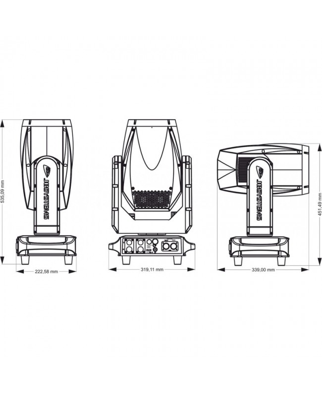 JB Systems RIVAL BEAM Home
