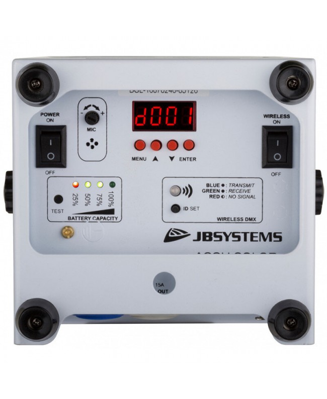 JB Systems ACCU FARBE-WEISS Startseite