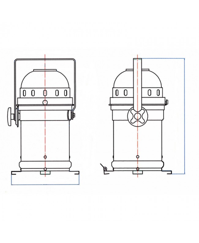 JB Systems PAR30 Schwarz Parcans