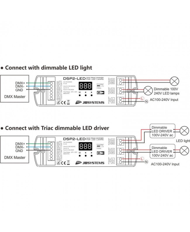 JB Systems DSP2-LED Controller DMX
