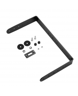 Genelec Mount Bracket top-bottom for S360 Black Supports