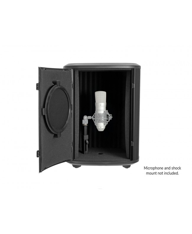 Omnitronic MIB-01 Scatola di isolamento per microfono Filtri acustici