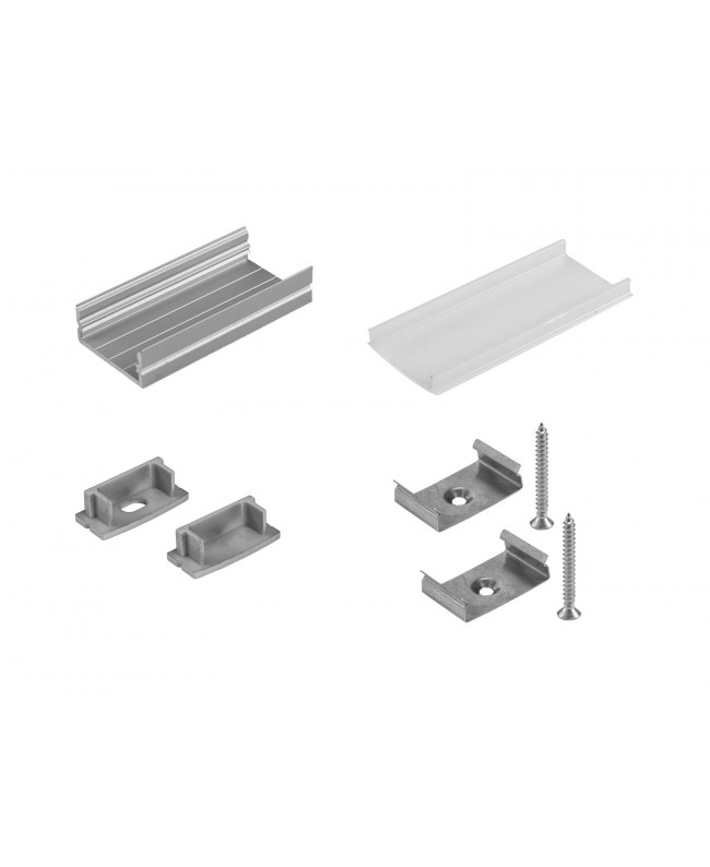 Eurolite Montageset U-Profil 20mm für LED Strip LED-Formen