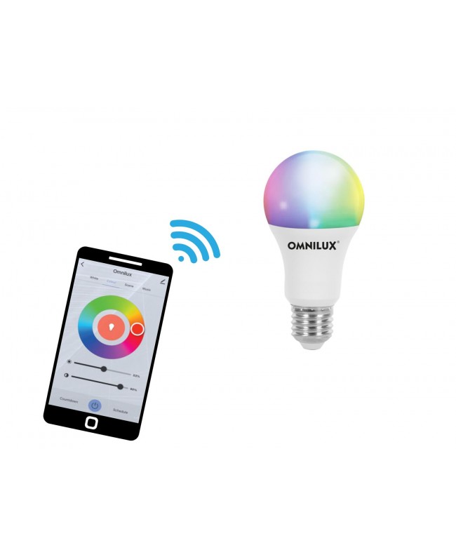 Eurolite Set LED E27 RGB/WW/CW WiFi + Base Triangolo nero Decorazione luminosa