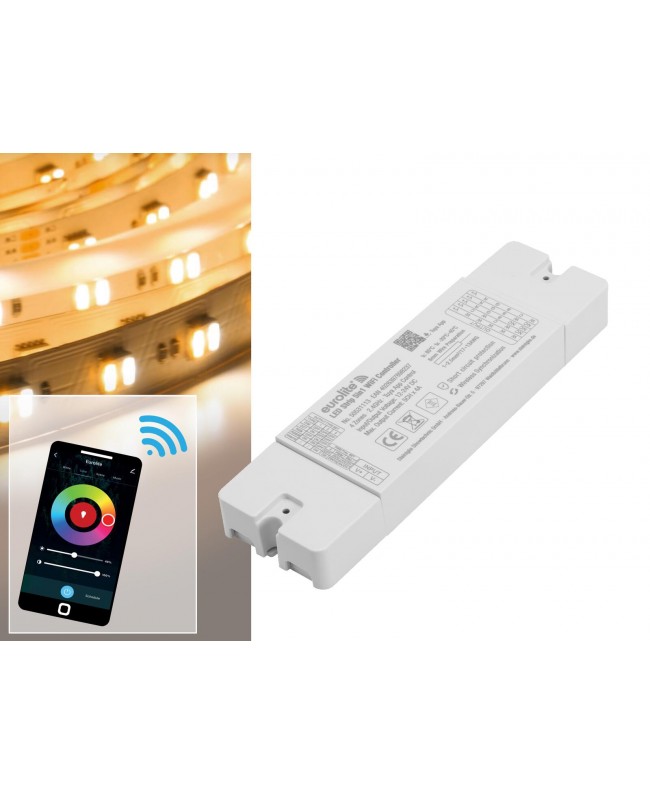 Eurolite Set LED Strip 5in1 WiFi Controller + Remote Control Zone Deco Light Accessories