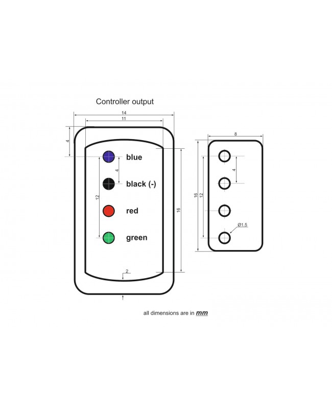 Eurolite Controller PRO mit DMX für LED Neon Flex 230V Slim RGB LED-Formen