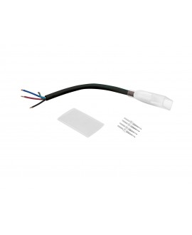 Eurolite LED Neon Flex 230V Slim RGB Cavo di collegamento con fili aperti Accessori per luci decorative