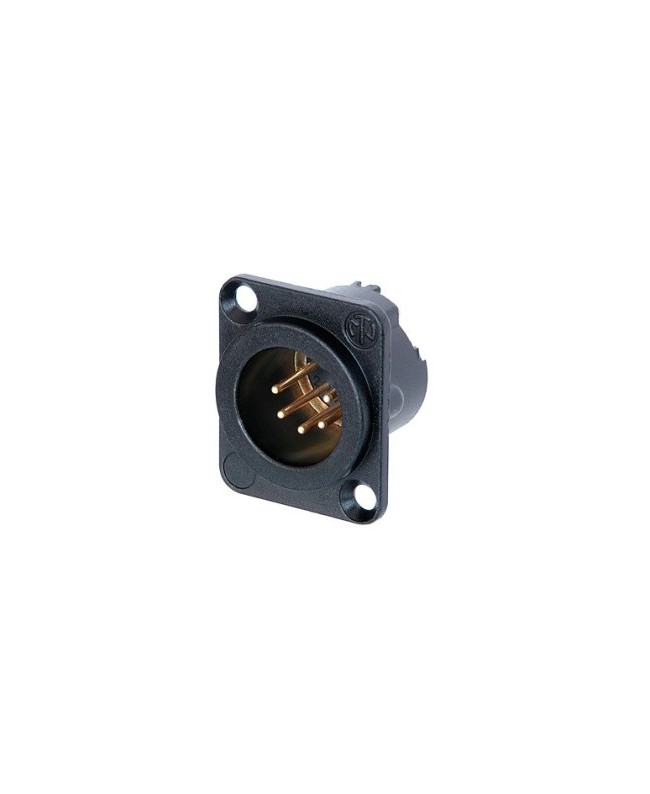 NEUTRIK NC5MD-LX-B Connettori a panello XLR 5-pin