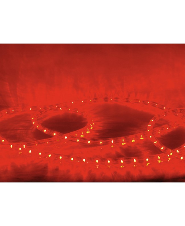 Eurolite RUBBERLIGHT LED RL1-230V rot 44m Lichtdekoration