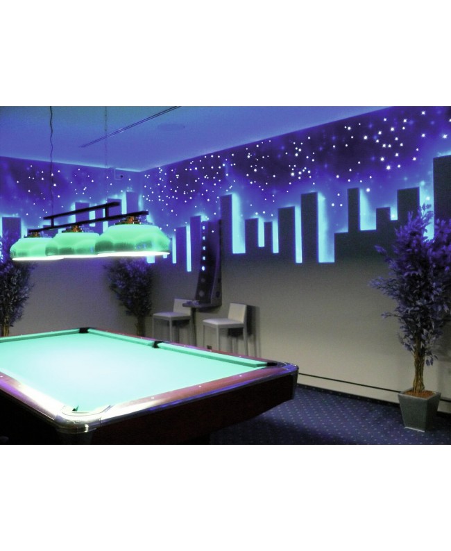 Eurolite RUBBERLIGHT LED RL1-230V blau 9m Lichtdekoration