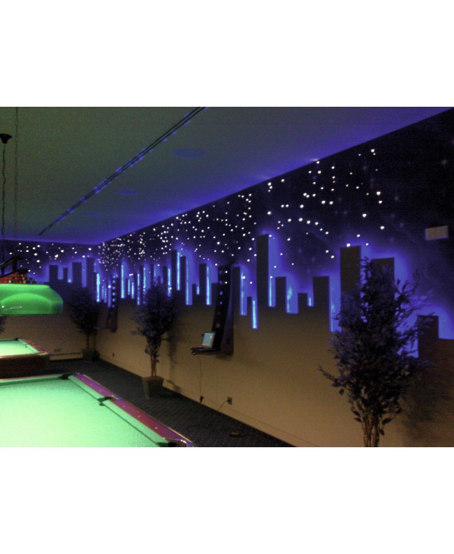 Eurolite RUBBERLIGHT LED RL1-230V blu 9m Decorazione luminosa