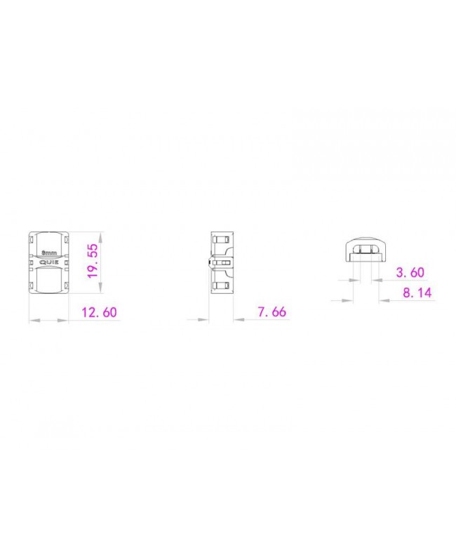 Eurolite LED Strip Connector 2-Pin 8mm Accessories