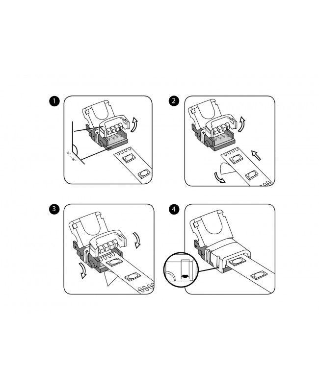Eurolite LED Strip Connector 3-pin 10mm Accessories