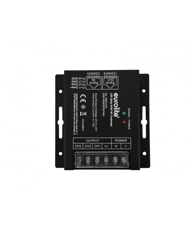 Eurolite Controllore RF RGB per strisce LED Trasformatori & controller per strisce