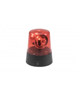 Eurolite LED Mini-Polizeilicht rot USB/Batterie Lichtdekoration