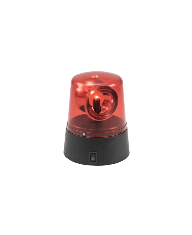 Eurolite LED Mini Police Beacon red USB/Battery Light Decoration