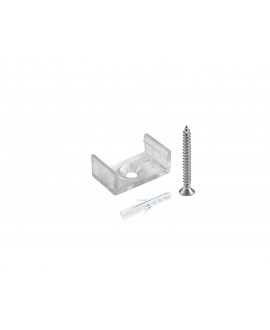 Eurolite Halterung für U-Profil 20mm Kunststoff Strip Trafos & Controller