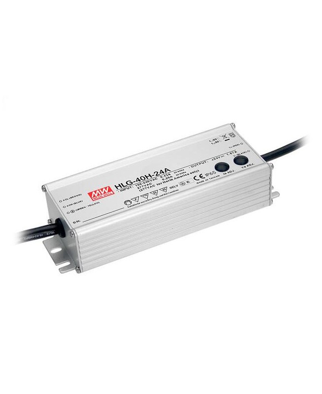 Meanwell Alimentatore LED 40W / 12V IP67 HLG-40H-12 Trasformatori & controller per strisce