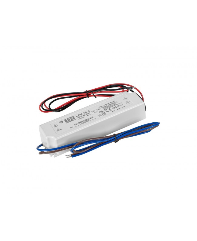 Meanwell Schaltnetzteil 30W / 5V IP67 LPV-35-5 Strip Trafos & Controller