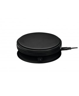 Europalms Rotary Plate 15cm up to 5kg black Miscellaneous