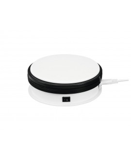 Europalms Rotary Plate 15cm up to 5kg white Miscellaneous