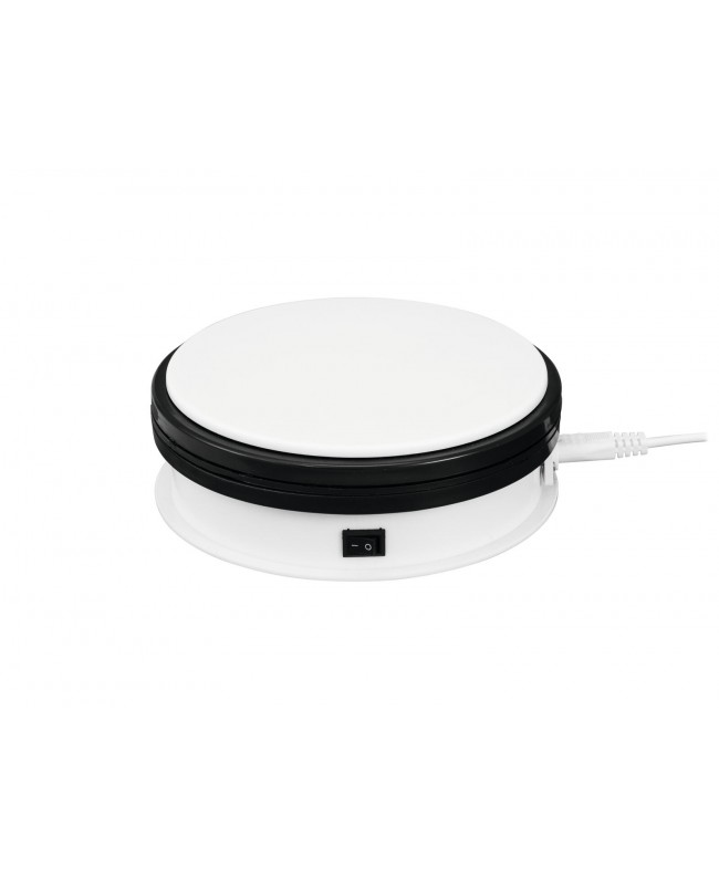 Europalms Rotary Plate 15cm up to 5kg white Miscellaneous