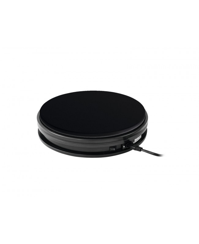 Europalms Rotary Plate 25cm up to 25kg black Miscellaneous