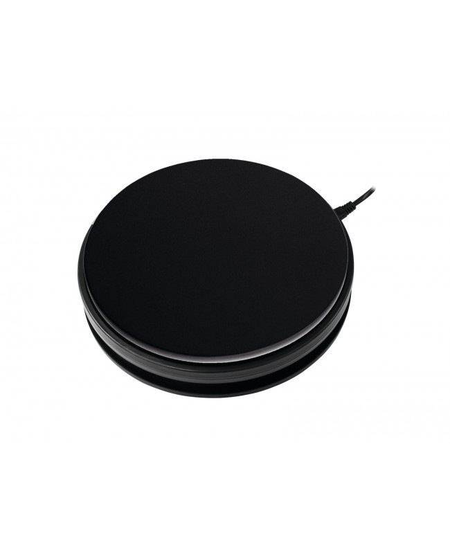 Europalms Rotary Plate 25cm up to 25kg black Miscellaneous