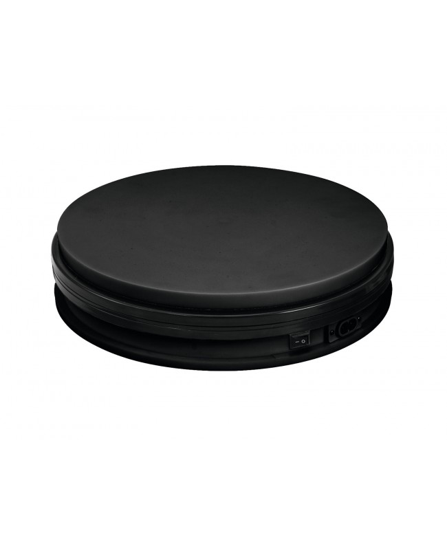 Europalms Rotary Plate 45cm up to 40kg black Miscellaneous