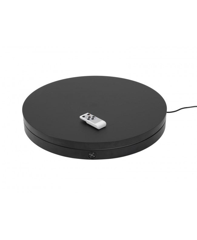 Europalms Rotary Plate 60cm up to 150kg black Miscellaneous