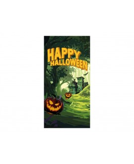 Europalms Halloween Banner, Haunted Forest, 90x180cm Articoli stagionali