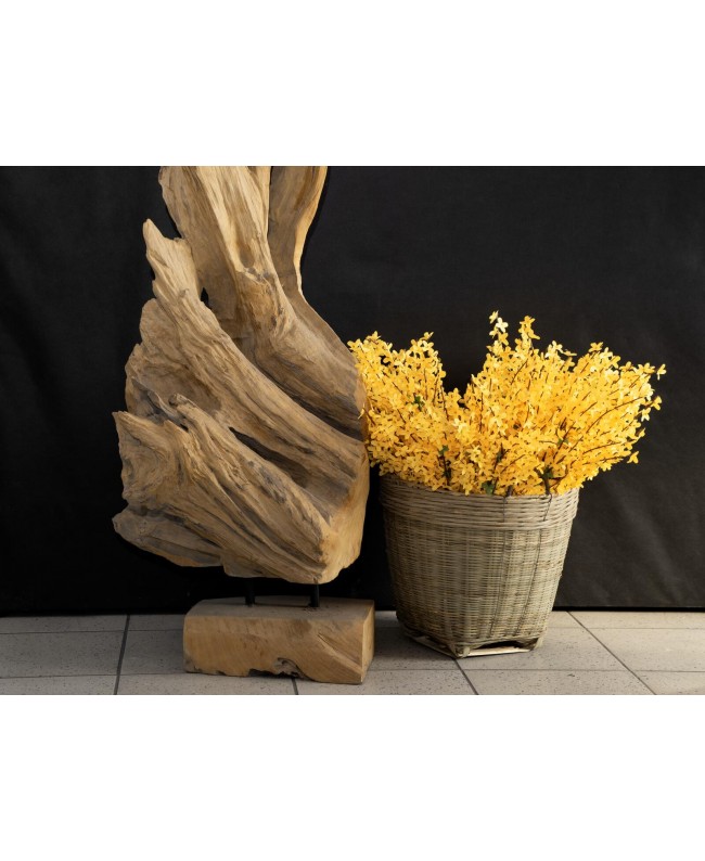 Europalms Forsythienbusch, künstlich, 60cm Blumen & Pflanzen