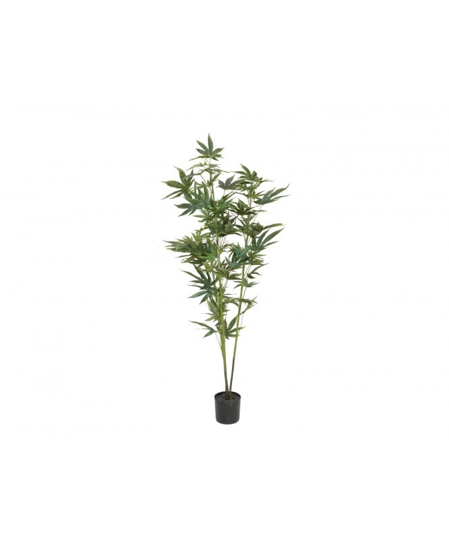 Europalms Cannabis-plant, artificial plant, 120cm Fiori & piante