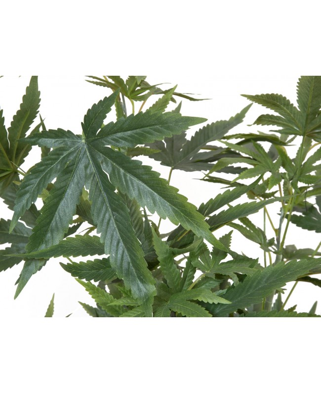 Europalms Cannabis-plant, artificial plant, 120cm Flowers & Plants