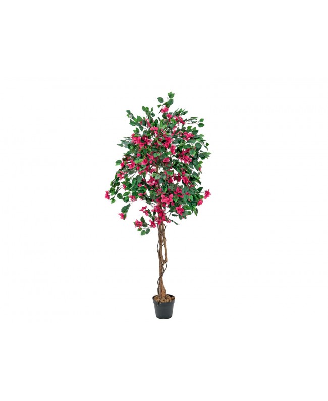 Europalms Bougainvillea, Kunstpflanze, rosa, 180cm Blumen & Pflanzen