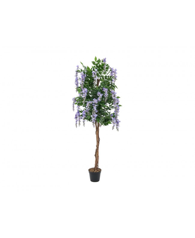 Europalms Wisteria, artificial plant, purple, 150cm Flowers & Plants