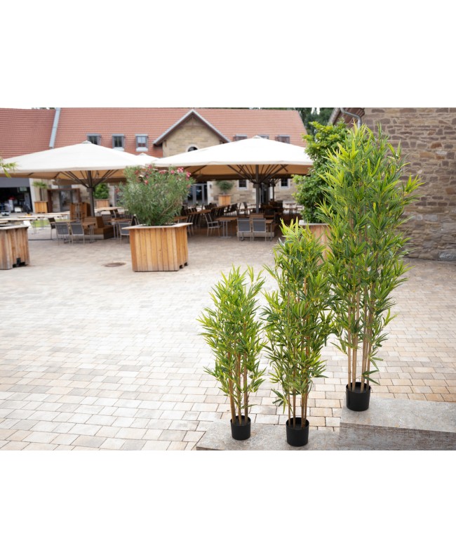 Europalms Bamboo Deluxe, artificial plant, 180cm Flowers & Plants