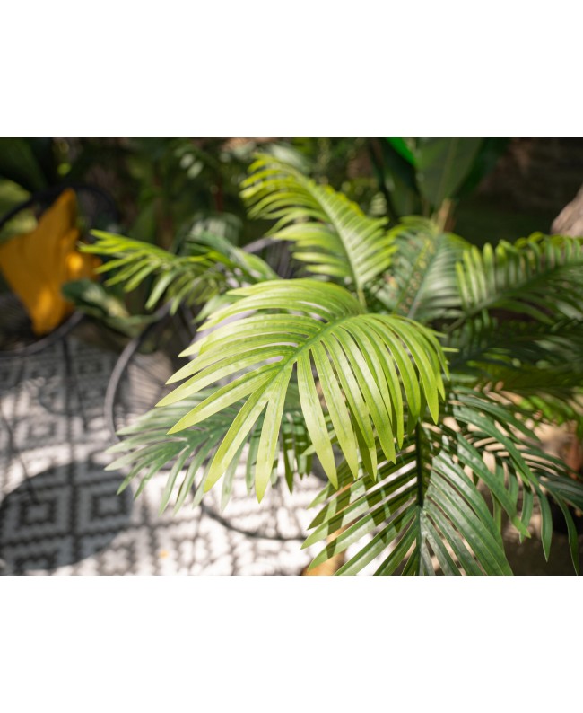 Europalms Areca Palme, 3-stämmig, Kunstpflanze, 150cm Blumen & Pflanzen