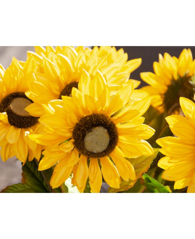 Europalms Sunflower, artificial plant, 70cm Fiori & piante