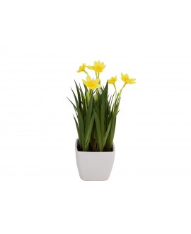 Europalms Narzisse, Kunstpflanze, 23cm Blumen & Pflanzen
