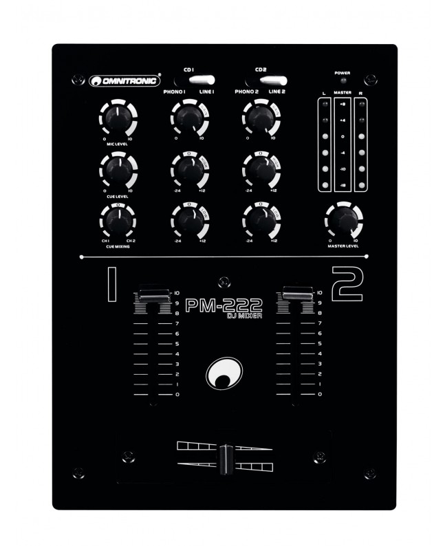 Omnitronic PM-222 2-channel DJ Mixer