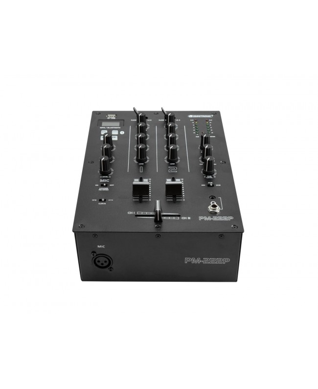 Omnitronic Mixer DJ a 2 canali con lettore PM-222P
