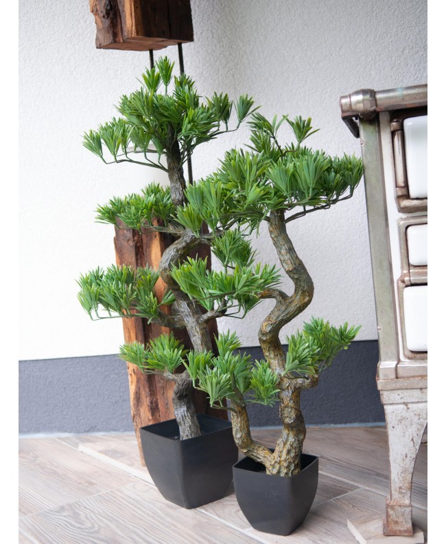 Europalms Pine Bonsai, artificial plant, 95cm Flowers & Plants